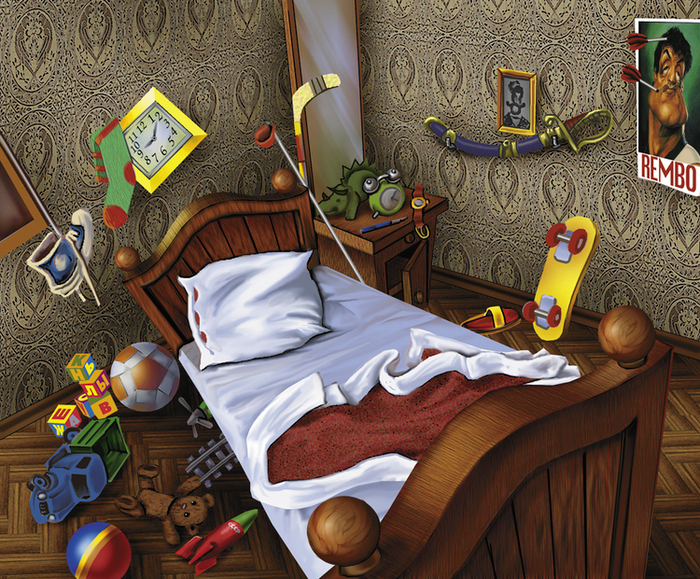 Фон для мультсериала «Вовка»