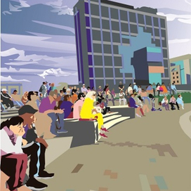 На летней эстраде