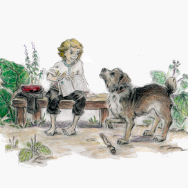 Иллюстрации к К.Д.Ушинскому (листать вниз, 4 картинки)