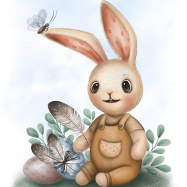 Пасхальный зайка