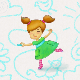 Рисунки на асфальте