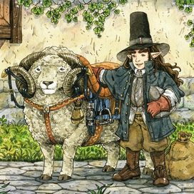 Гном и барашек