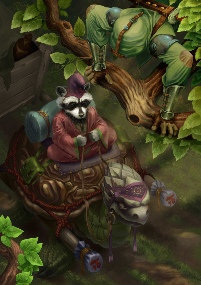 Путешествие Енота