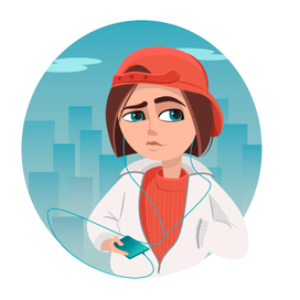 стилизованный портрет