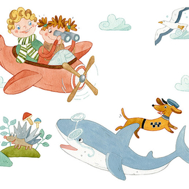 "Один день в детском саду"