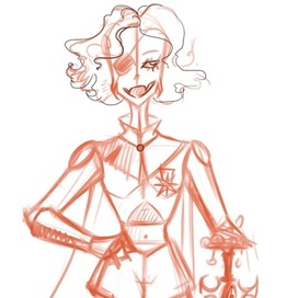 Скетч Персонажа.