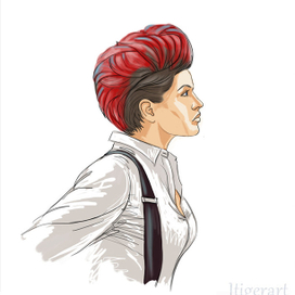 Эскиз к спектаклю "Дело Сартра"