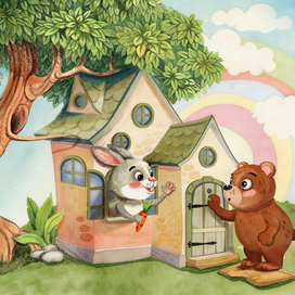 Иллюстрация для пазл