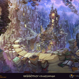 The bookworm's village