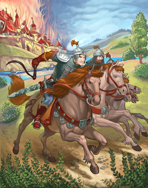 Иллюстрация к рассказкам В.В.Галина