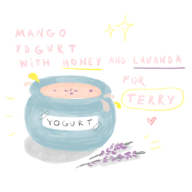 манговый йогурт для терри