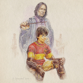 Гарри Поттер и Северус Снейп