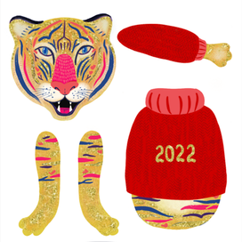 Кукла "Тигр"