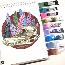 череп крокодила