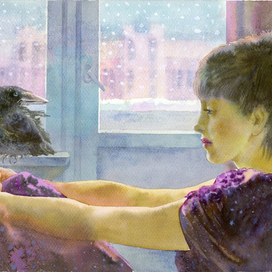 А снег идёт...