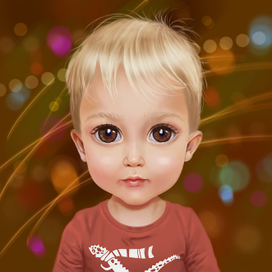 Мальчик с пшеничными волосами