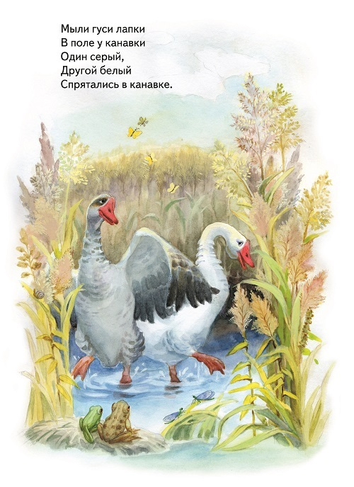 ''мыли гуси лапки''