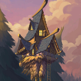 Избушка на курьих ножках