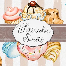 Watercolor Sweets