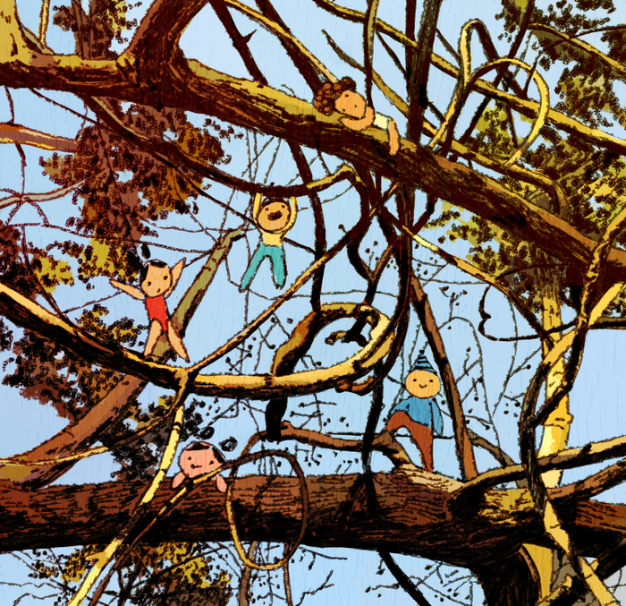 Узлы из веток