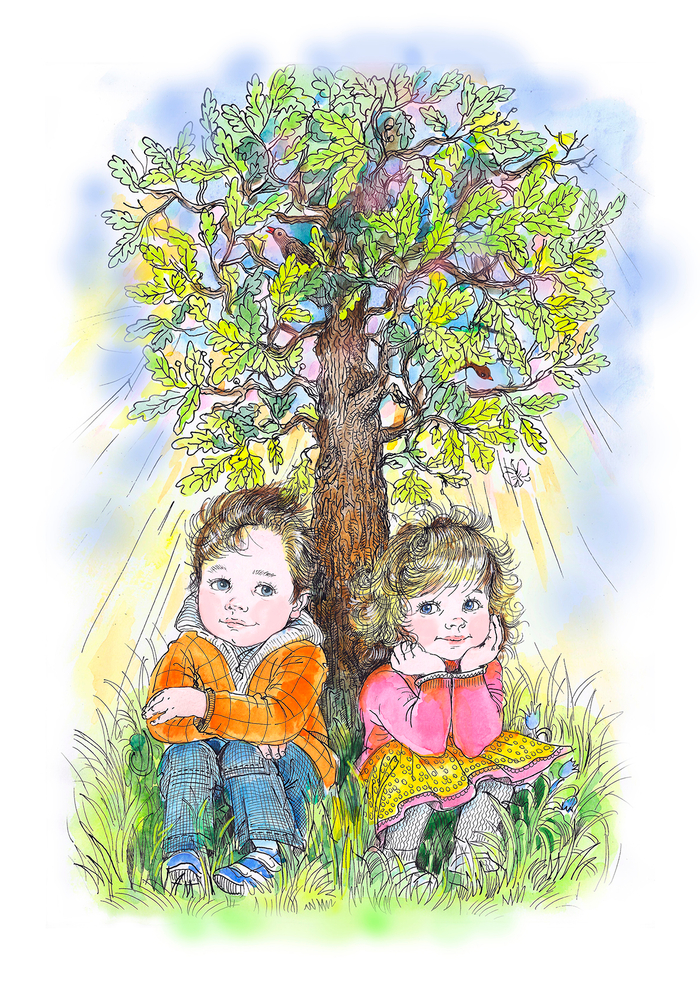 Дубок,ветерок.