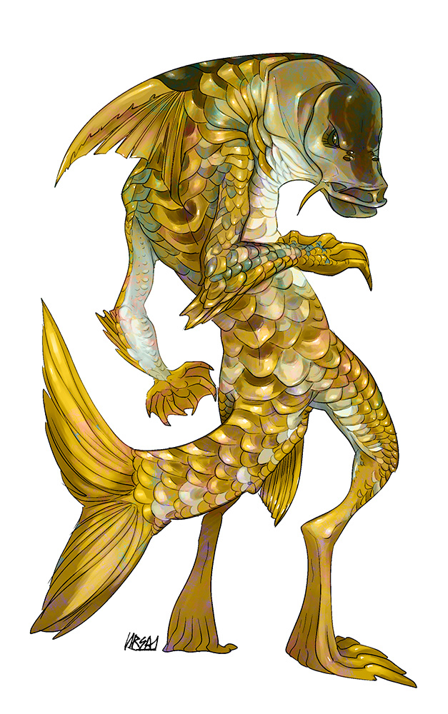 Карп антропоморфный