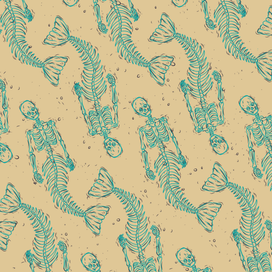 Русалочий принт