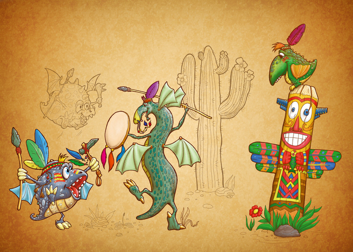 очень дикие драконы