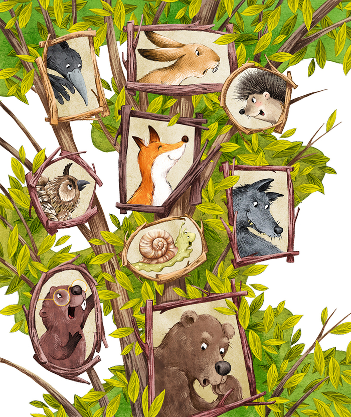 иллюстрация к сборнику стихов