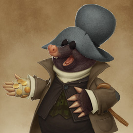 Mr.Mole "Sticky hand"