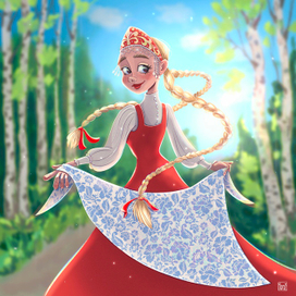 Русская красавица