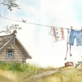 Домик в лесу)