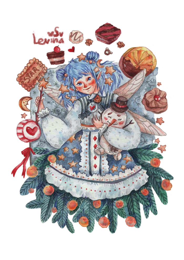 Fairy of the winter night