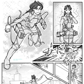 Манга "Sydney: Become anime"