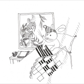 Узоры на окне