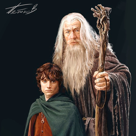 Гендальф и Фродо