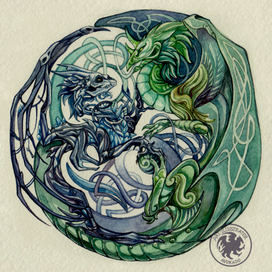 Плетения акварели