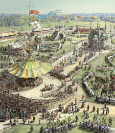 Гуляния в честь коронации Александра I