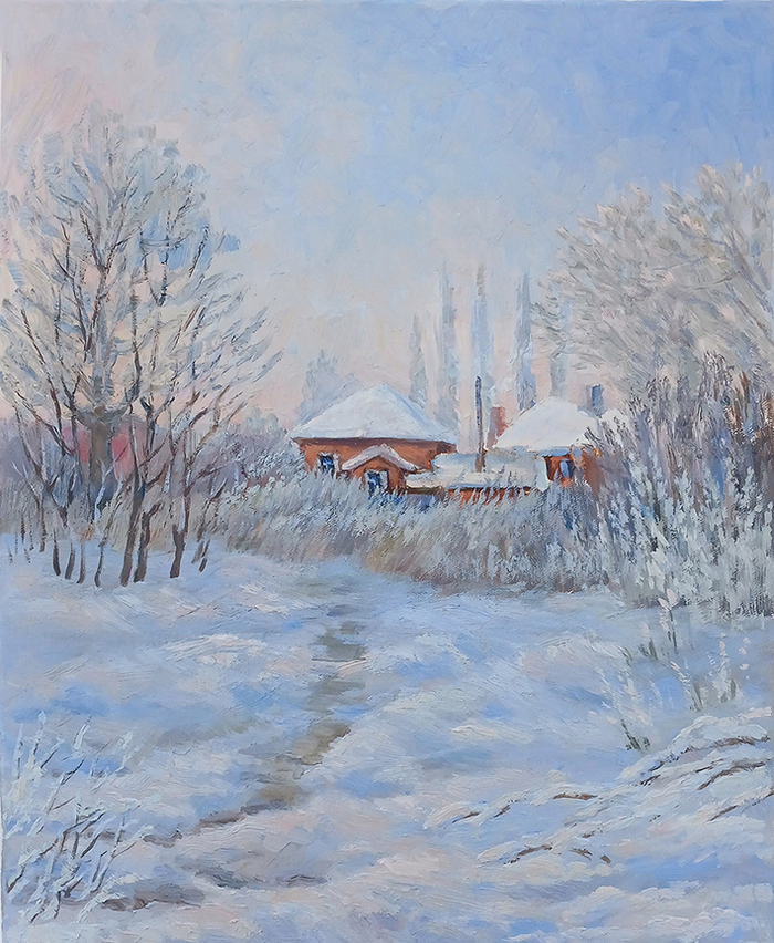 Морозный день