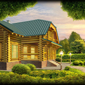 Дом из бревен 2