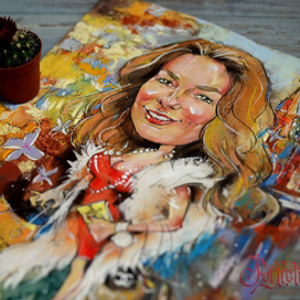 Шарж  по фото 