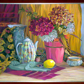 Натюрморт с цветами