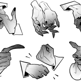 Руки. Стилизация