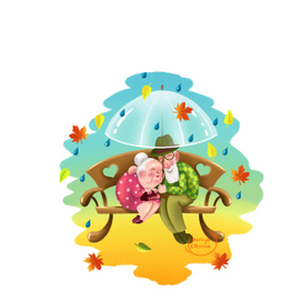 Осенняя иллюстрация 