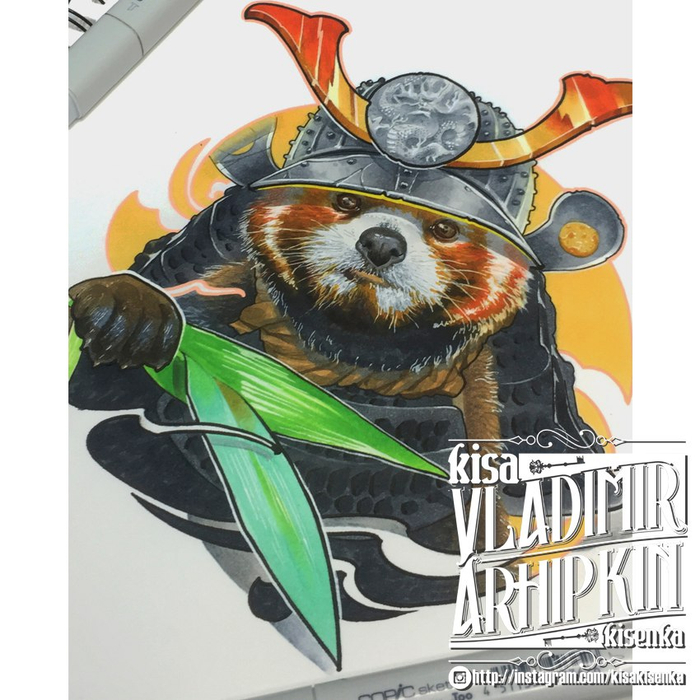 красная панда