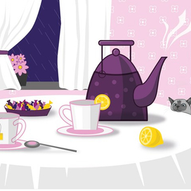 Чай с котом 