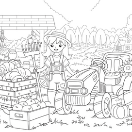 раскраска для студии "непоседы"