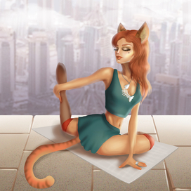 Растяжка на крыше