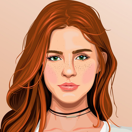 портрет девушки