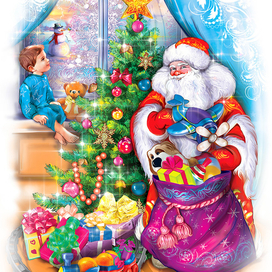 новогодняя открытка